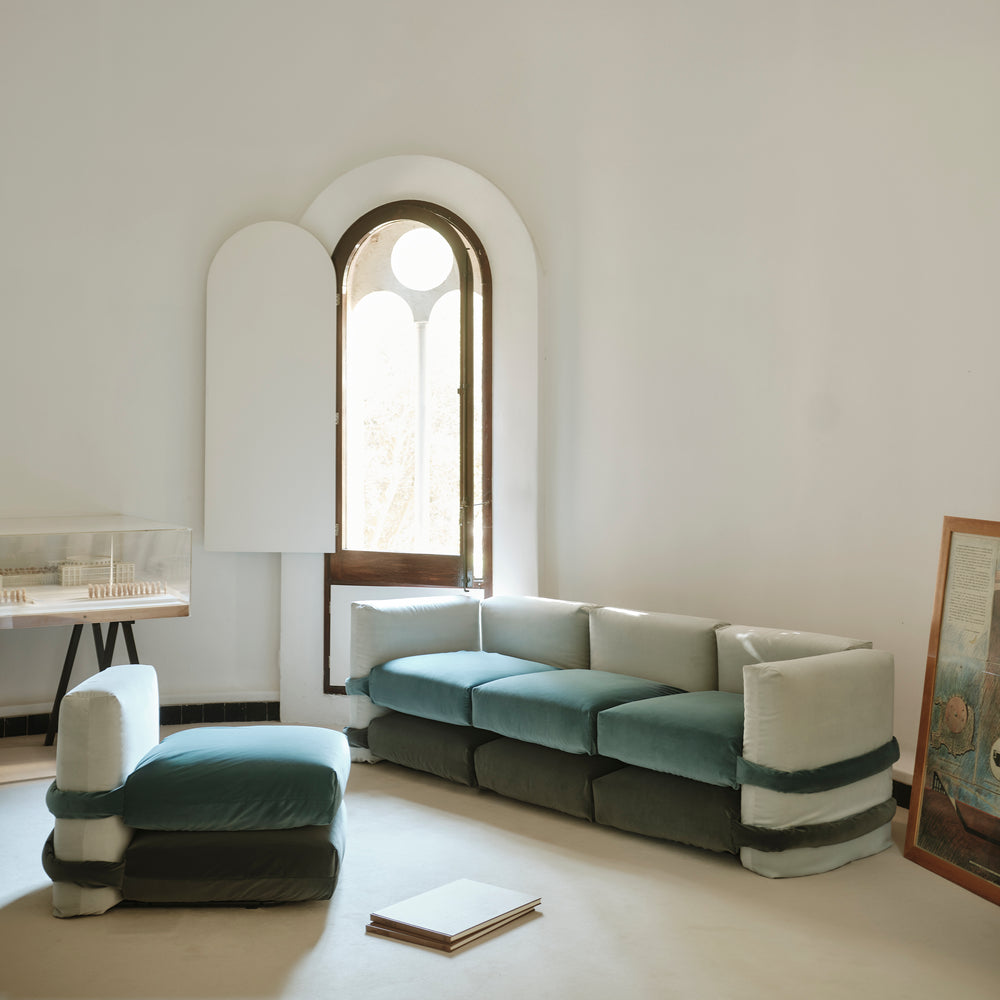 Pillow Velvet Sofa