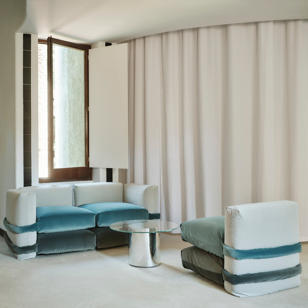 Pillow Velvet Sofa