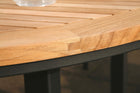 Aura Circular Dining Table - Teak Top