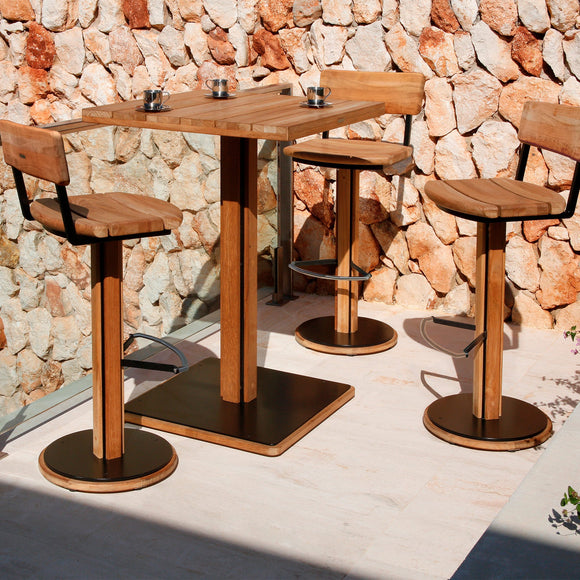 Titan Pub High Square Dining Table