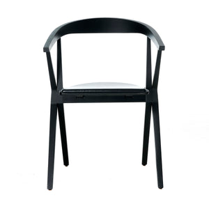 Chair B Folding Chair with Leather Seat