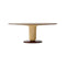 Explorer Oval Dining Table  option Multicolor Beige