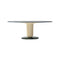 Explorer Oval Dining Table  option Multicolor Ivory