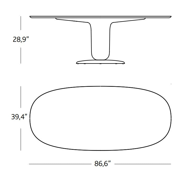 Explorer Oval Dining Table