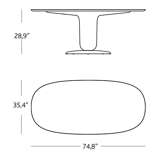 Explorer Oval Dining Table