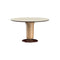 Explorer Round Dining Table  option Multicolor Beige