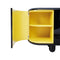 Explorer Shelving System - 4 Doors with 2 Drawers  option Black / Yellow