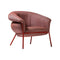 Grasso Armchair  option Red / TG60 - Gaudi Orange