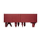 Multileg 2M Ash Cabinet  option Berry Red