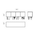 Multileg 2M Ash Cabinet