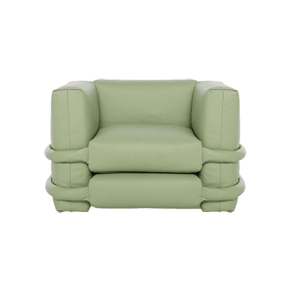 Pillow Leather Lounge Chair