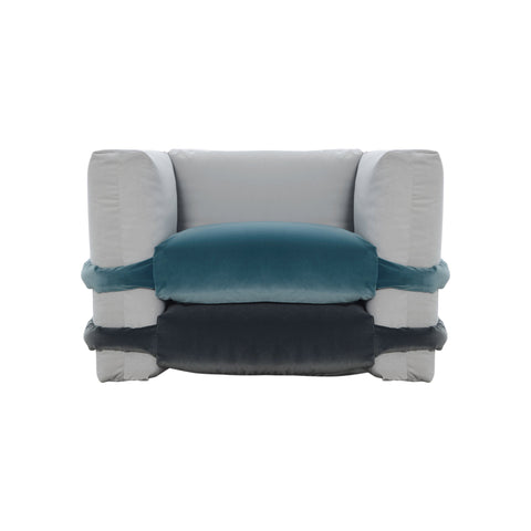 Pillow Velvet Lounge Chair