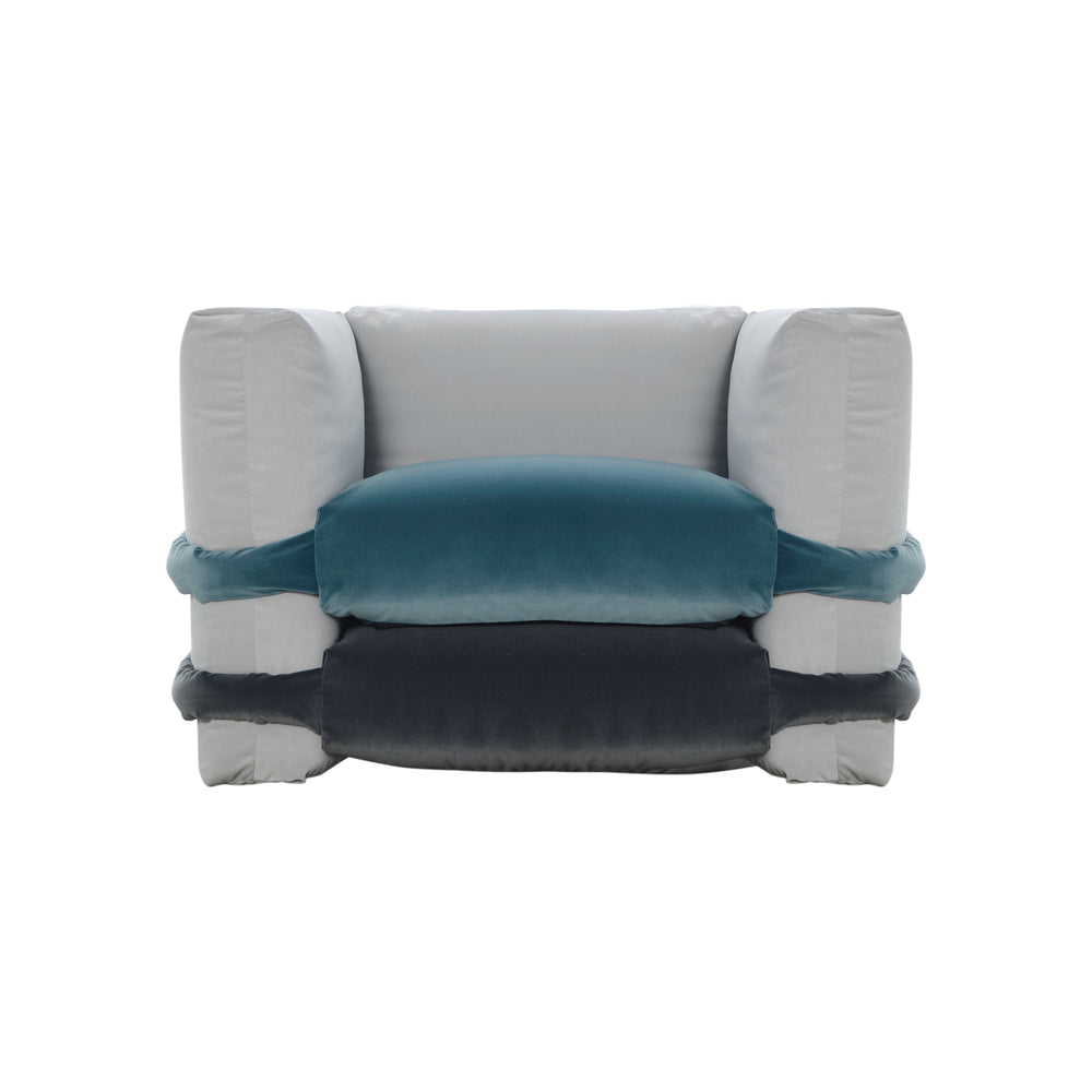 Pillow Velvet Lounge Chair