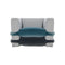 Pillow Velvet Lounge Chair  option TE11 - Fang / TE09 - Adornment / TE02 - Grandstand