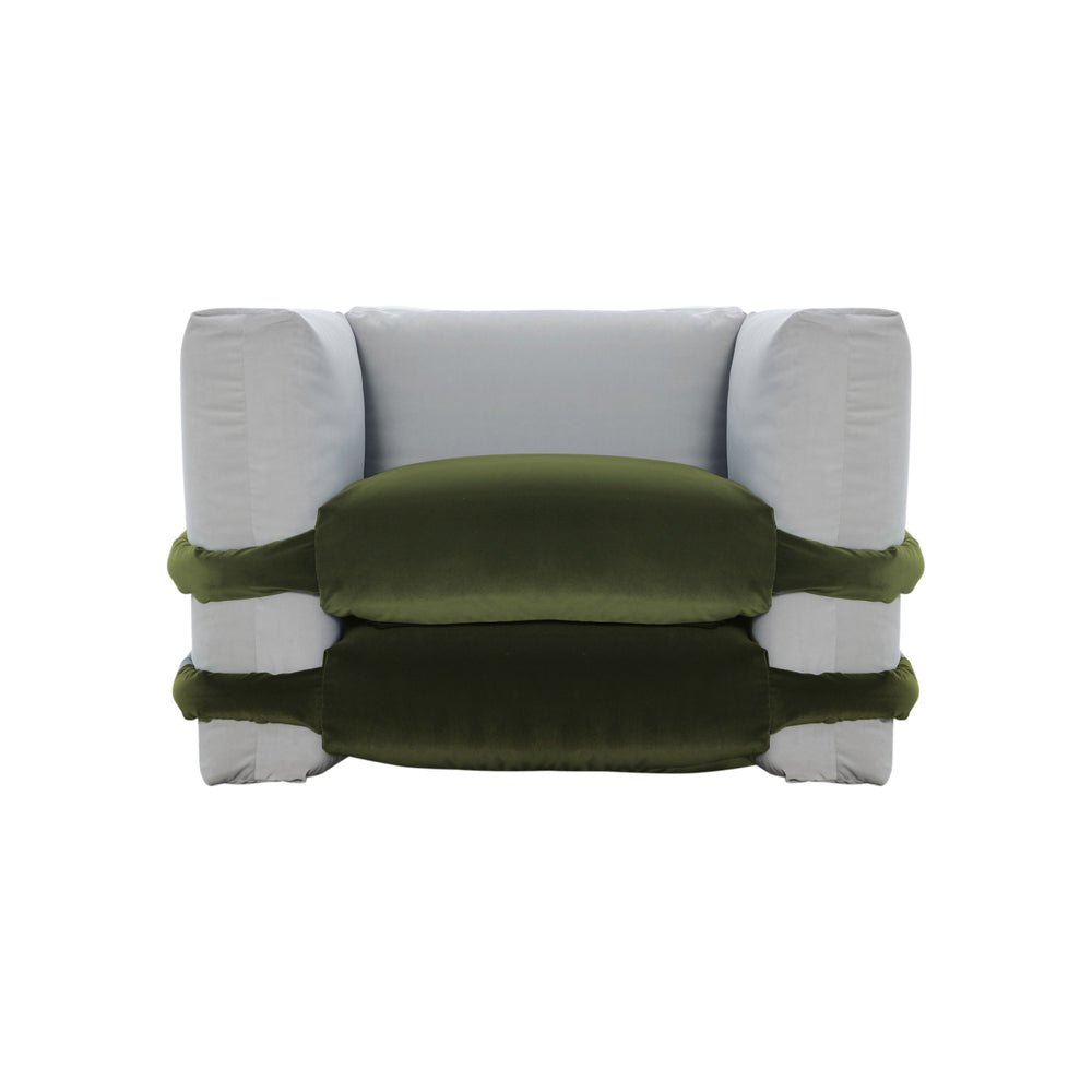 Pillow Velvet Lounge Chair