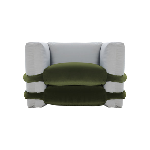 Pillow Velvet Lounge Chair