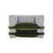 Pillow Velvet Lounge Chair  option TE15 - Farmland / TE11 - Fang