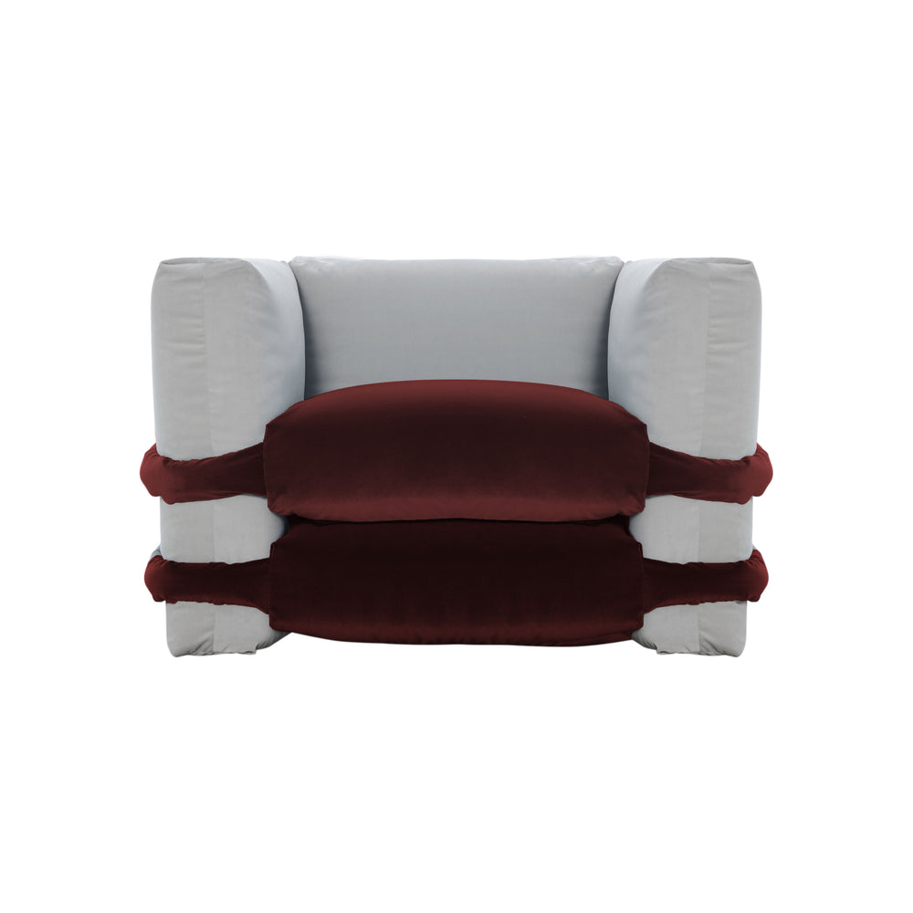 Pillow Velvet Lounge Chair