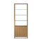 Linea Shelf  option Natural Walnut