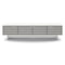 Align Low 4-Door Cabinet  option SW - Satin White