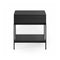 Cora End Table  option 1176 EBO - Ebonized Ash