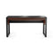 Corridor Compact Desk  option 6501 CWL - Chocolate Stained Walnut