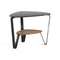 Dino End Table  option 1367 WL - Natural Walnut