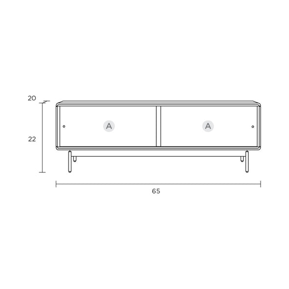 LINQ Low Media Storage Console