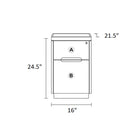 Luma File Pedestal