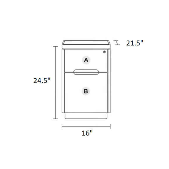 Luma File Pedestal