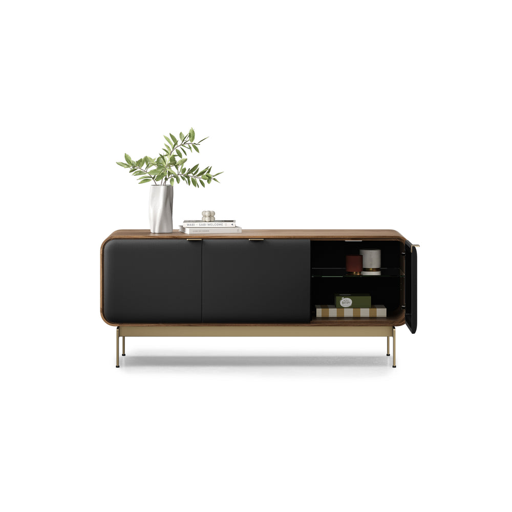 Plume 3-Door Media Cabinet