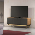 Plume 3-Door Media Cabinet