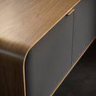 Plume 3-Door Media Cabinet