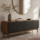 Plume 4-Door Media Cabinet