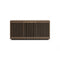 Profile 3-Door Media Storage Console  option WL - Natural Walnut