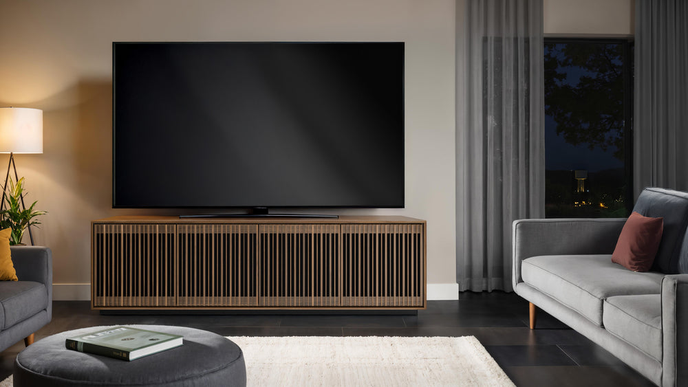 Profile 4-Door Media Storage Cabinet