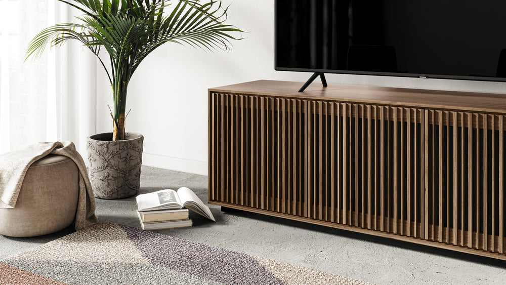 Profile 4-Door Media Storage Cabinet