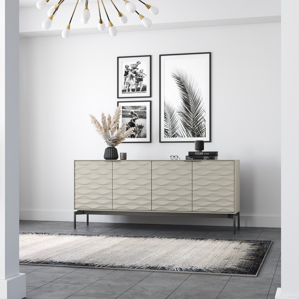 Ripple 4-Door Credenza