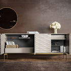 Ripple 4-Door Credenza