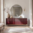 Zig 4-Door Storage Credenza