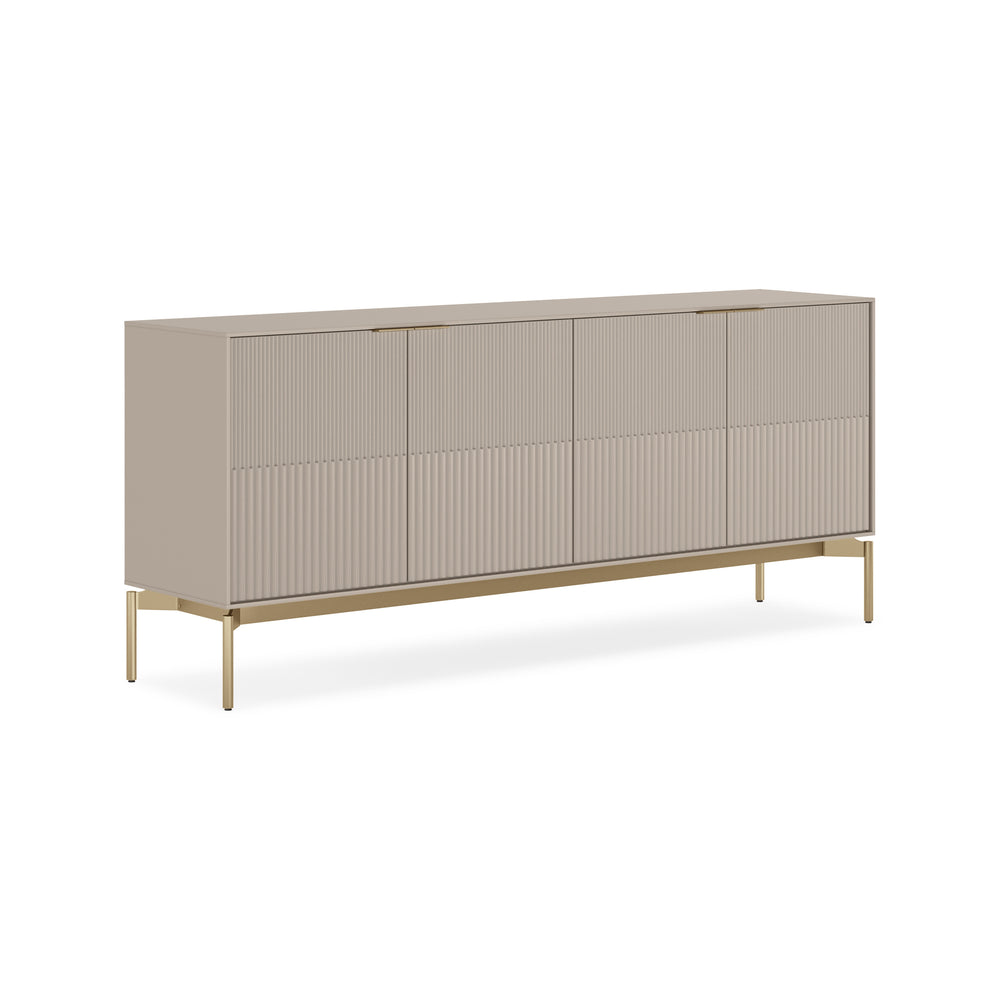 Zig 4-Door Storage Credenza