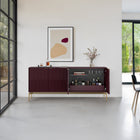 Zig 4-Door Storage Credenza