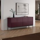 Zig 4-Door Storage Credenza