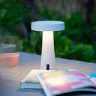 B24867 Flat Portable Outdoor LED Table Lamp
