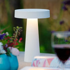 B24867 Flat Portable Outdoor LED Table Lamp
