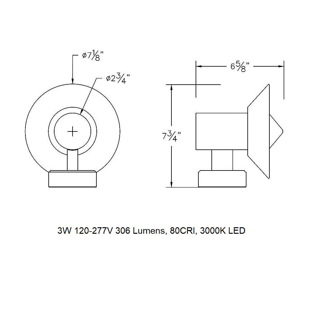 B31058/B31060 Outdoor LED Wall Sconce