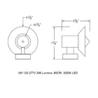 B31058/B31060 Outdoor LED Wall Sconce