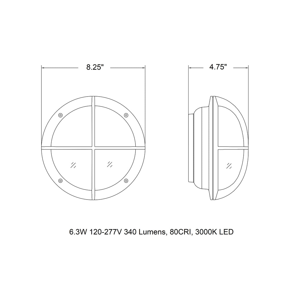 B31182/B31183 With Tool Outdoor LED Wall Sconce