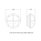 B31182/B31183 With Tool Outdoor LED Wall Sconce