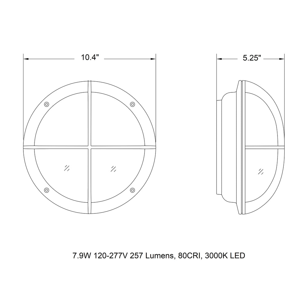 B31182/B31183 With Tool Outdoor LED Wall Sconce